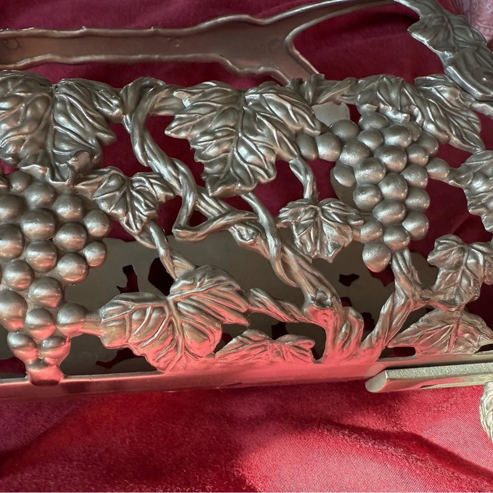 Largentiere of Italy silver‎ plate wine bottle holder Adjustable
